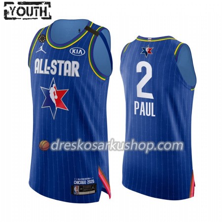 Dječji NBA Dres Oklahoma City Thunder Chris Paul 2 All-Star Jordan Brand Kobe Forever Plava Swingman
